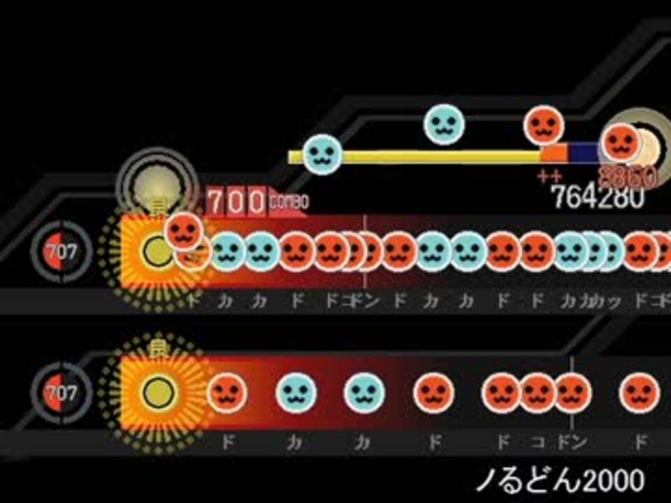 太鼓さん次郎 ノるどん00 裏 創作譜面 ニコニコ動画