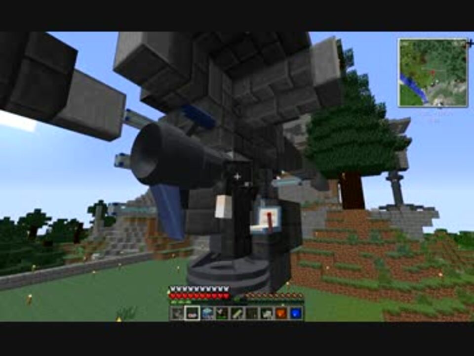 Minecraft 固定しない固定砲台 Jointblock ニコニコ動画