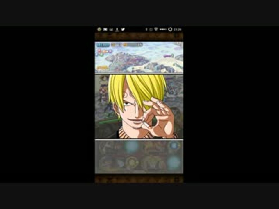 トレクル 亀ゲリラ デュバルパ ガチャ限ビスタのみ ニコニコ動画