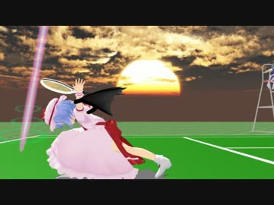 Mmd紙芝居 テニスのおぜう様 ニコニコ動画