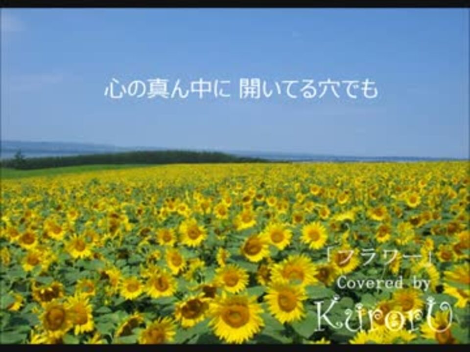 歌詞付 キンキキッズ フラワー Kinki Kids Covered By Kuroru クロル ニコニコ動画