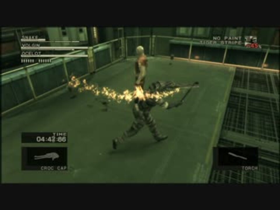 Mgs3hd 遊びながらヴォルギンをスタミナキルしてみた ニコニコ動画