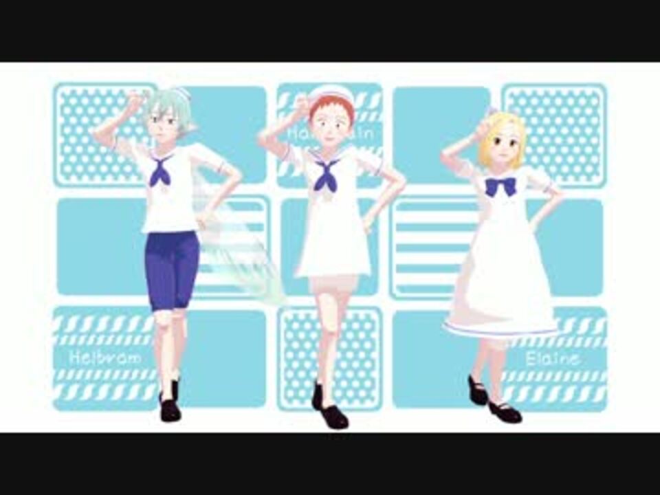 七つの大罪 妖精族でハイファイレイヴァー Mmd ニコニコ動画