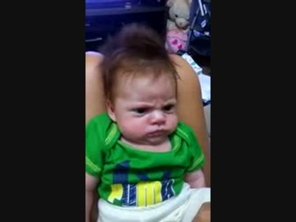 世界一機嫌の悪い赤ちゃんが発見される ニコニコ動画