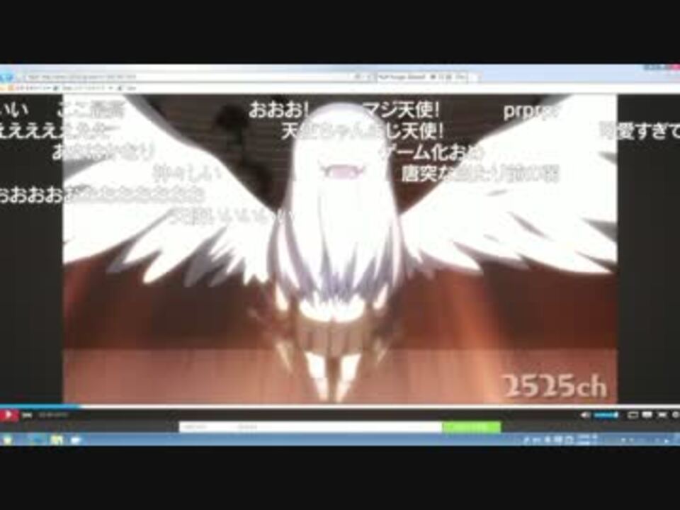 Charlotte 乙坂 Angelbeatsをディスる 7話 ニコニコ動画