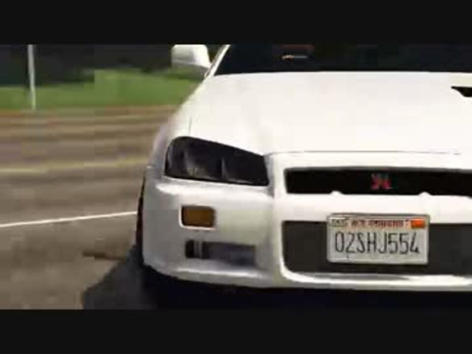 Gta5 日産 R34 Skyline Gt R Bnr34 でテストドライブ ニコニコ動画