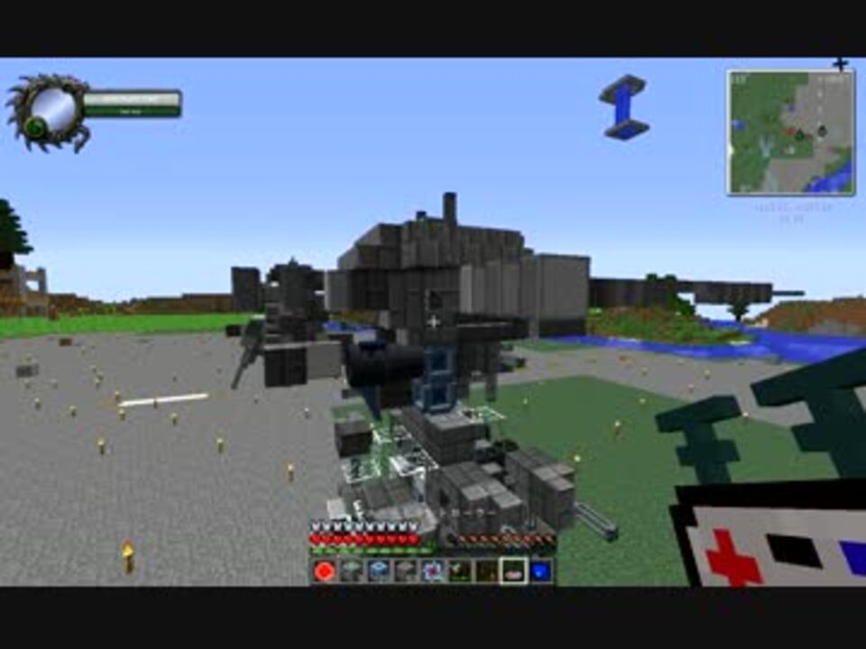 Minecraft 固定砲台を固定してみた Jointblock ニコニコ動画