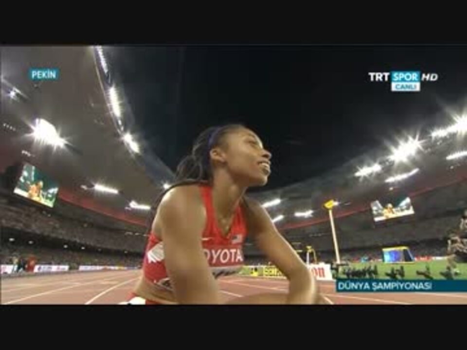 世界陸上2015 女子400m決勝 ニコニコ動画