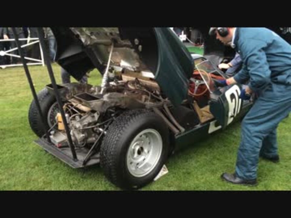 ガスタービンエンジンを搭載したレーシングカー ローバーbrm ニコニコ動画