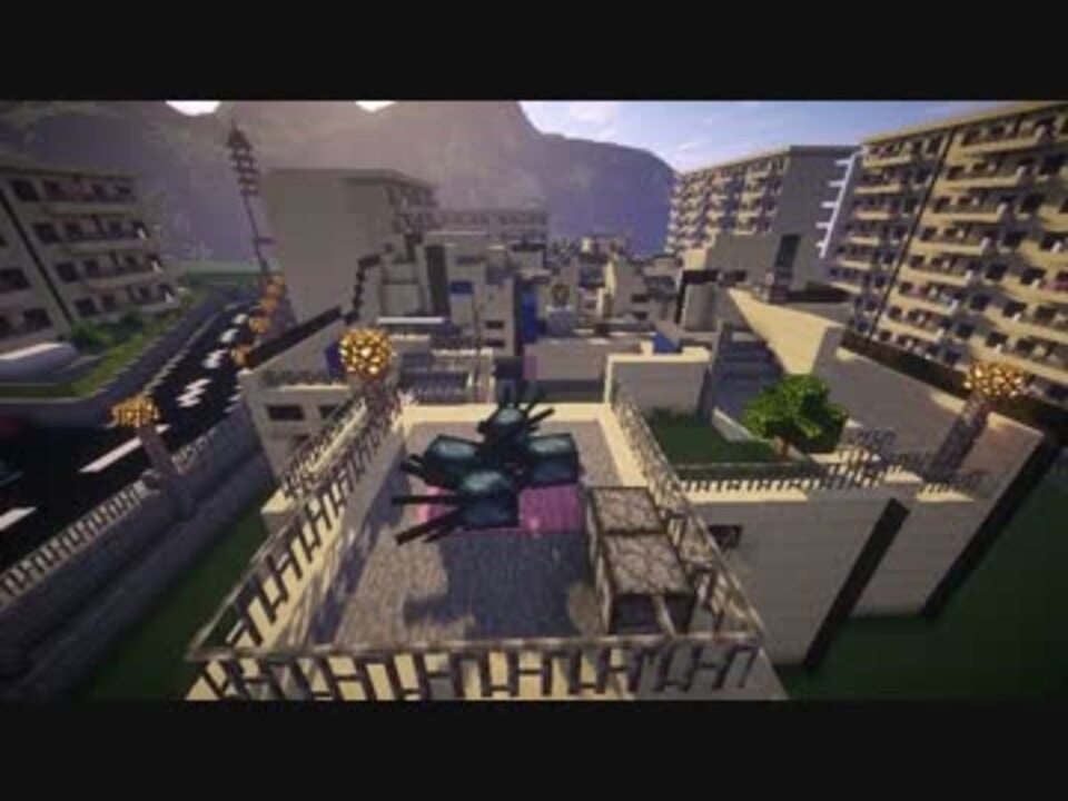 Minecraft ヒラメが丘団地作ってみた Splatoon ニコニコ動画
