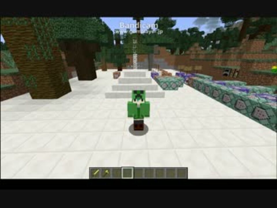 Minecraft マルチ バニラで使えるmodでない木こり 1 9 15w35e ニコニコ動画