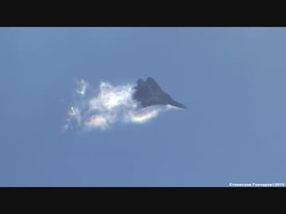 ロシア 変態機動を披露するｔ ５０ Pak Fa 戦闘機 スホーイ ニコニコ動画