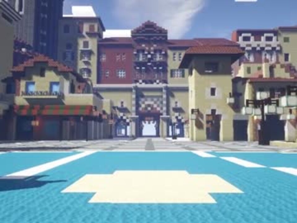 Minecraft 東京ディズニーシーを再現しよう Part 2 ニコニコ動画