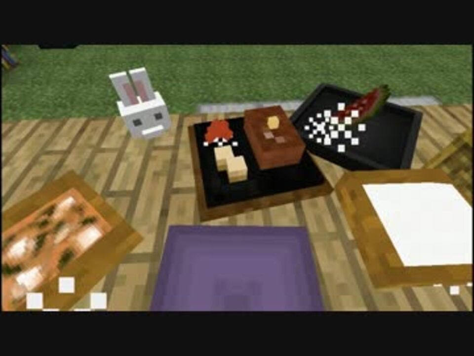 和風minecraft もぐもぐクラフト その6 ゆっくり実況 ニコニコ動画