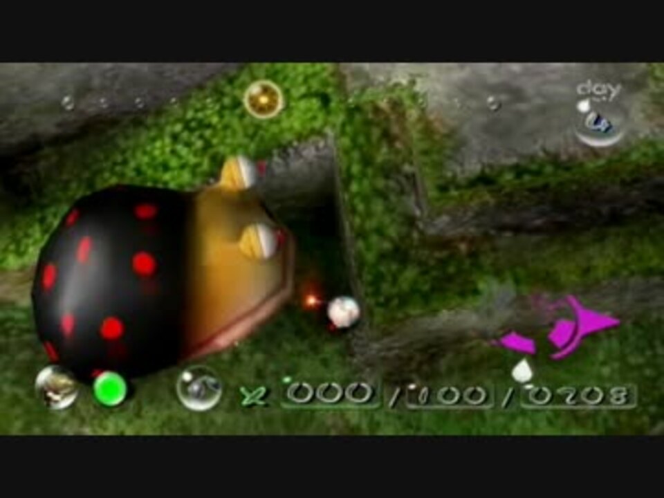 Wiiピクミン 大水源を青ピクミン40匹までで1日クリア 改良版 ニコニコ動画