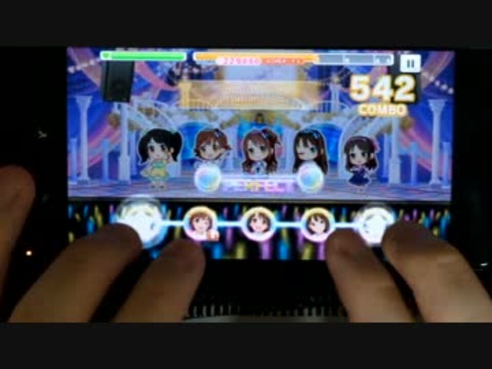 Star Master 4本運指手元 デレステ ニコニコ動画