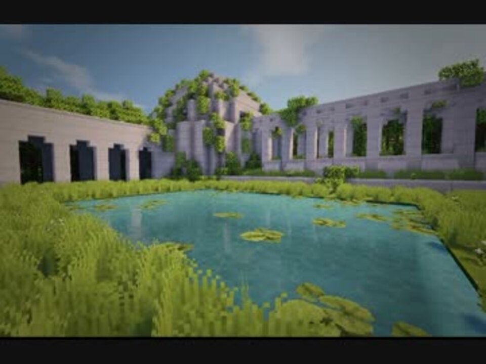 Minecraft 孤島の研究所遺跡 建築紹介 ニコニコ動画