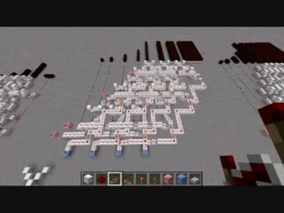 Minecraft 電卓の作り方 その3 掛け算編 後半 ニコニコ動画