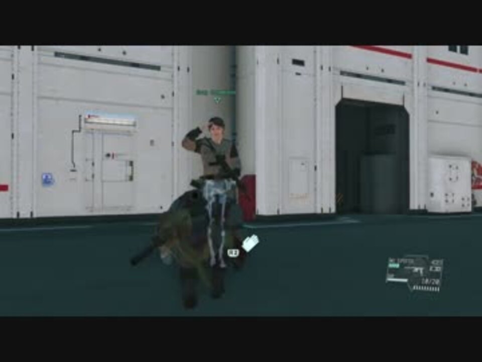 Mgsv Tpp セクハラ王の帰還 女性兵士にセクハラ ニコニコ動画