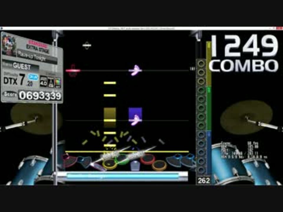 【DTX】Rave-up Tonight - ニコニコ動画