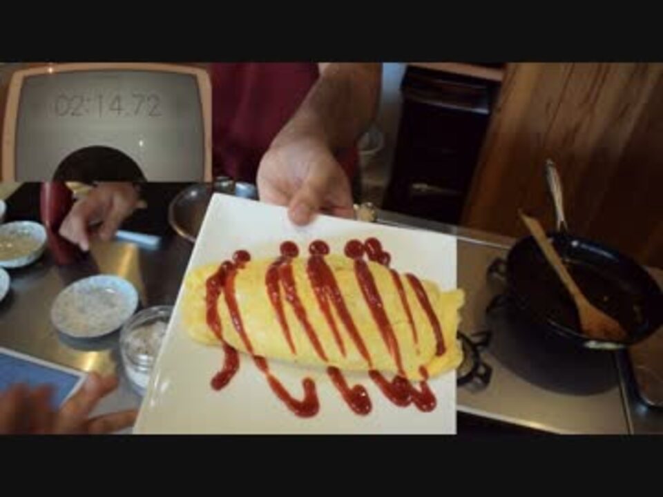 オムライスrtaに挑戦 2分14秒 ニコニコ動画