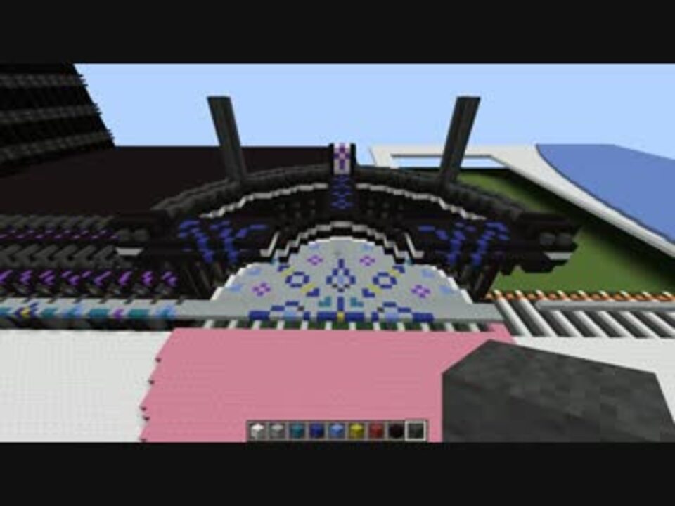 Minecraft 羊毛中心で建築 Part6 ニコニコ動画