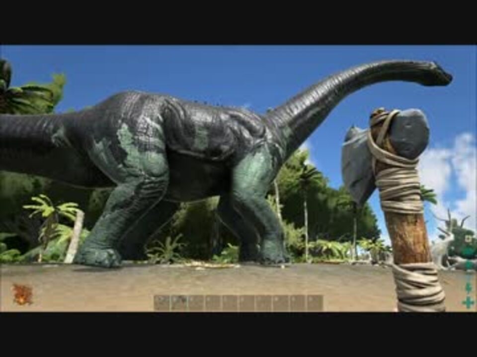 Ark Survival Evolved Ep 1 肉を焼いて食べよう ニコニコ動画