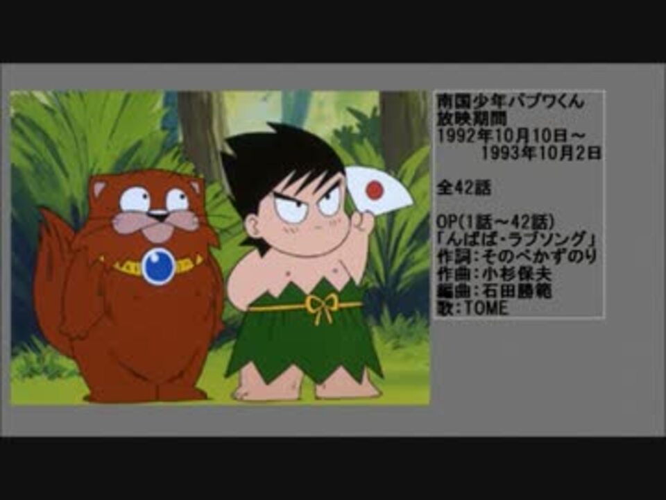 人気の 南国少年パプワくん 動画 404本 4 ニコニコ動画