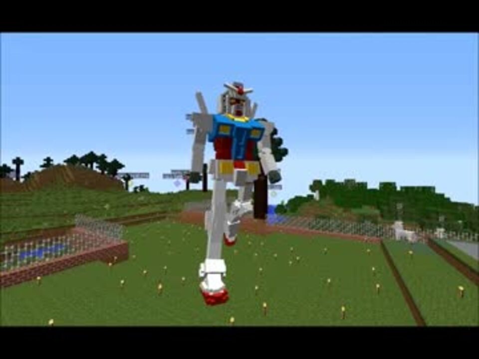 Minecraft ガンダム 大地を蹴る Jointblock ニコニコ動画