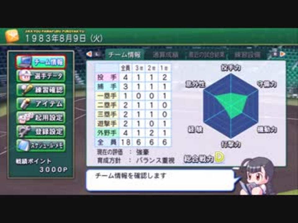 最速で甲子園優勝を目指す栄冠ナインpart10 ニコニコ動画