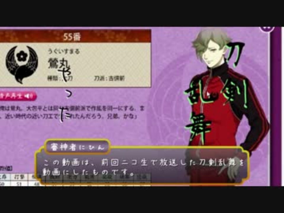 刀剣乱舞 ニコ生でとうらぶやった 15枠目 ニコニコ動画