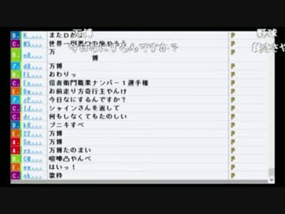 Ch うんこちゃん 何か面白い事をする枠 ニコニコ動画