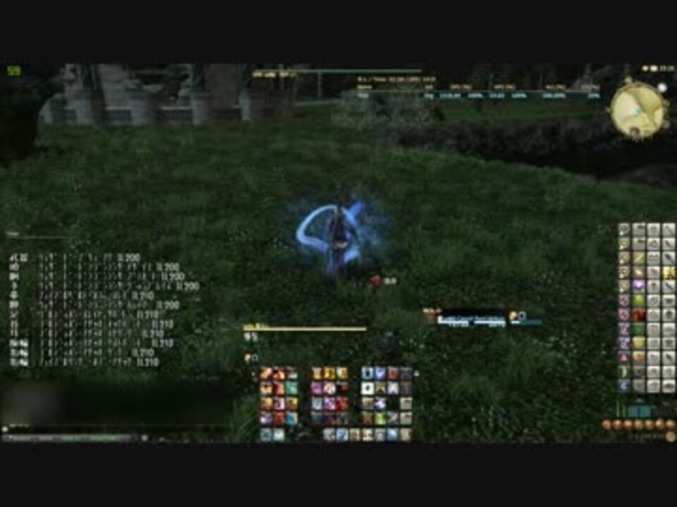 Ff14 3 0 竜騎士の3分スキル回しver2 字幕プレイ動画 ニコニコ動画