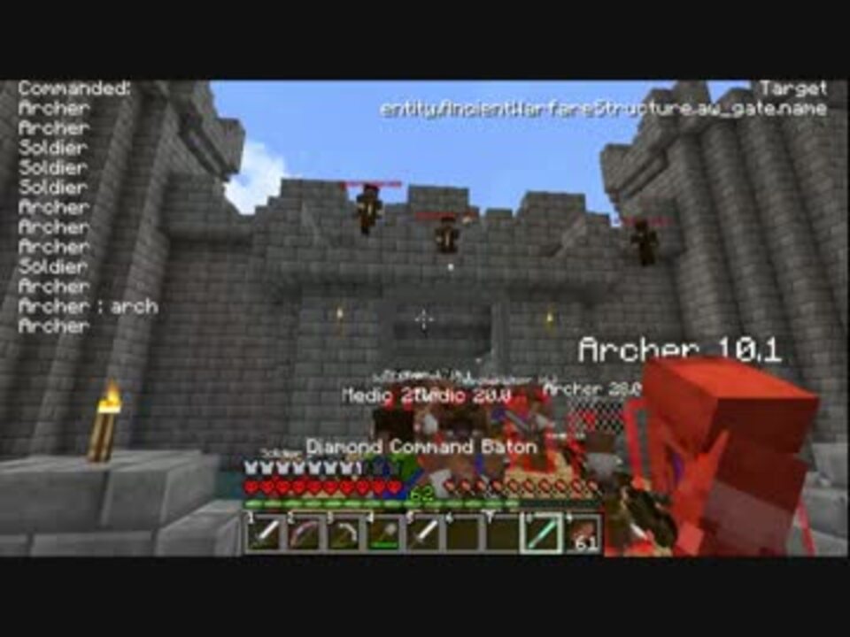 人気の Minecraft戦争部 動画 本 ニコニコ動画