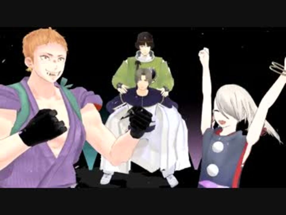 Mmd 機動57 打撃85 刀剣乱舞 ニコニコ動画