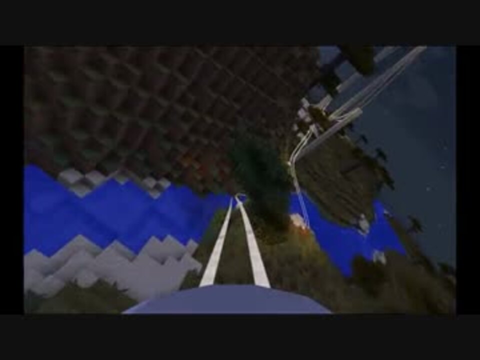 Minecraft Modで自作ジェットコースターを作ってみた 1 Exrollercoaster ニコニコ動画