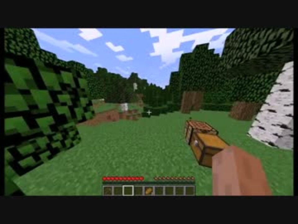 Minecraft 2 チェストを移動するよ 初心者 ニコニコ動画