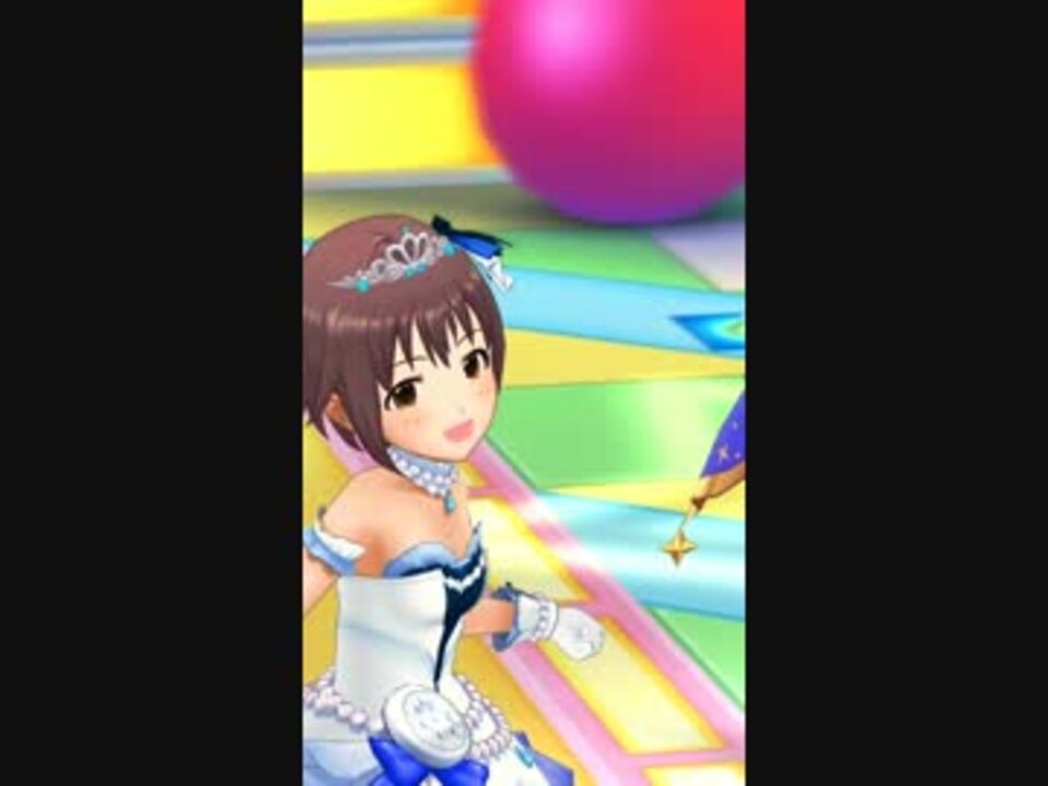 デレステ 縦画面だとどうなるの ニコニコ動画