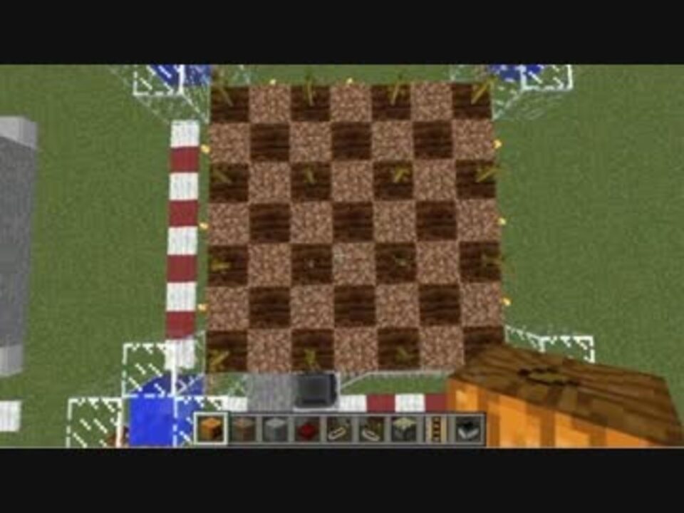 Minecraft 9 9 8で効率重視の全自動カボチャ畑 ニコニコ動画