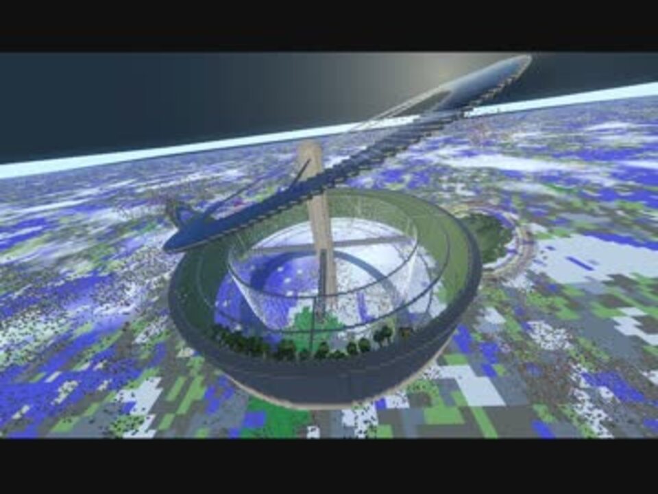 Minecraft 重力に魂を縛られずに生きていく四式 Voiceroid ニコニコ動画