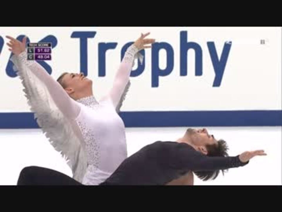 ハベル＆ダナヒュー組 2015 NHK FD[British Eurosport] ニコニコ動画