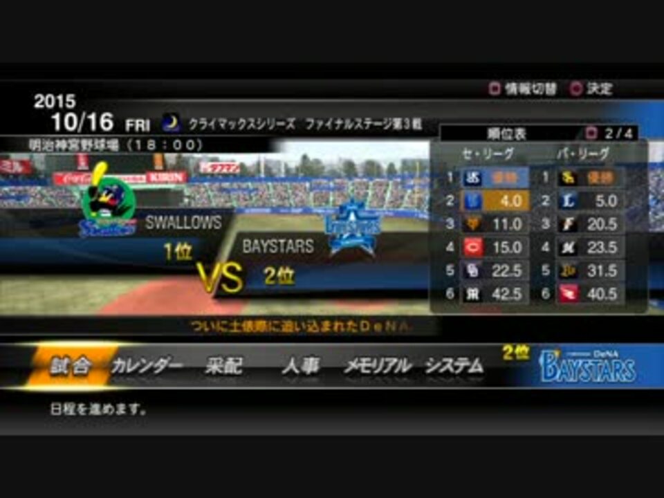 人気の プロ野球スピリッツ15 動画 193本 2 ニコニコ動画
