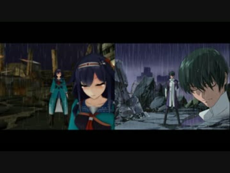 Mmd艦これ セルフ比較 シグライド スクライドop再現 ニコニコ動画