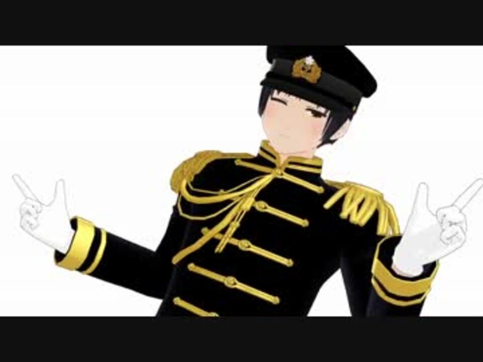 Apヘタリアmmd 黒軍服日本さんのtalk Dirty ニコニコ動画