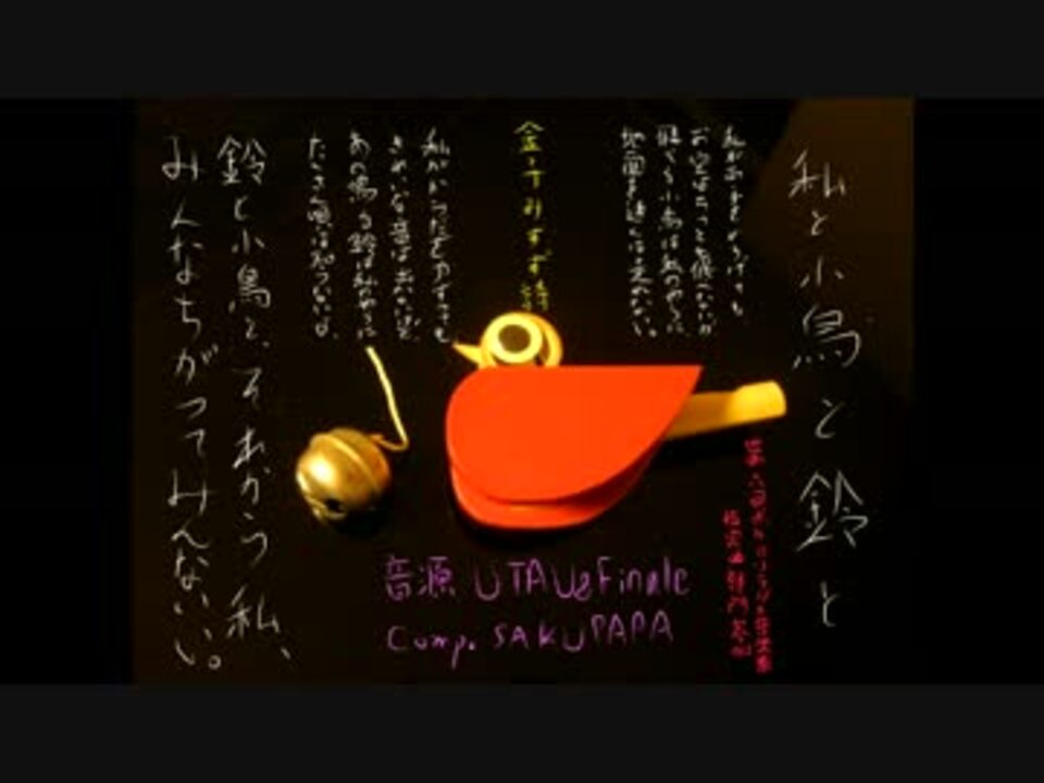 人気の 私と小鳥と鈴と 動画 6本 ニコニコ動画