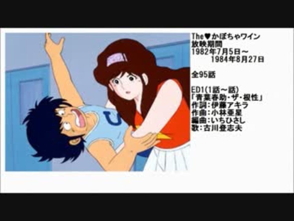 80年代アニメ主題歌集 The かぼちゃワイン ニコニコ動画