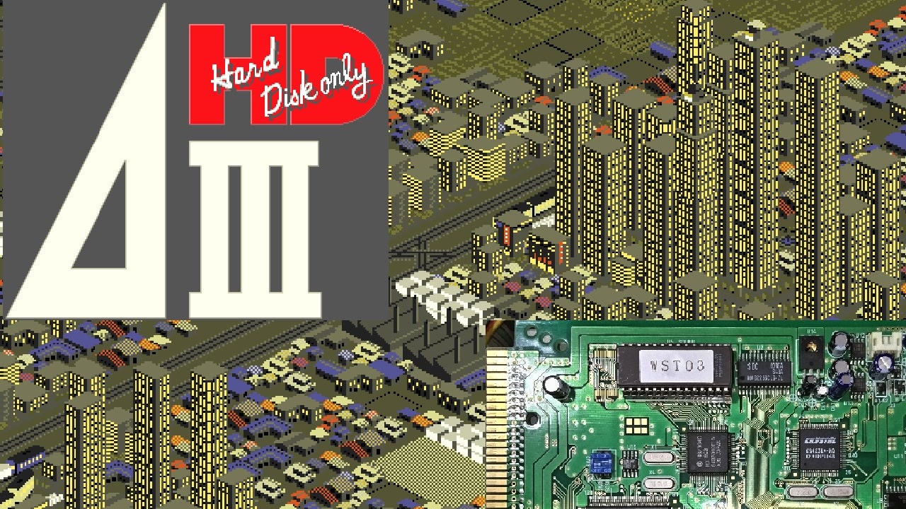 A列車で行こう3HD PC-98版の様子 実機FM音源 WaveSMIT編