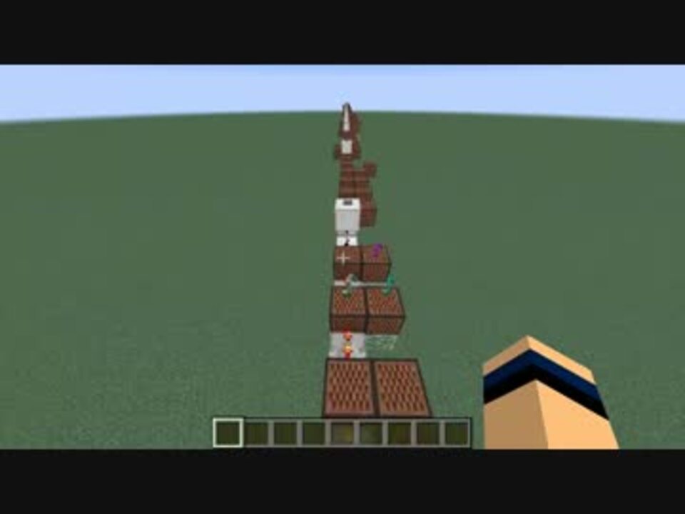 Minecraft 千本桜 ピアノのみ 音符ブロック ニコニコ動画