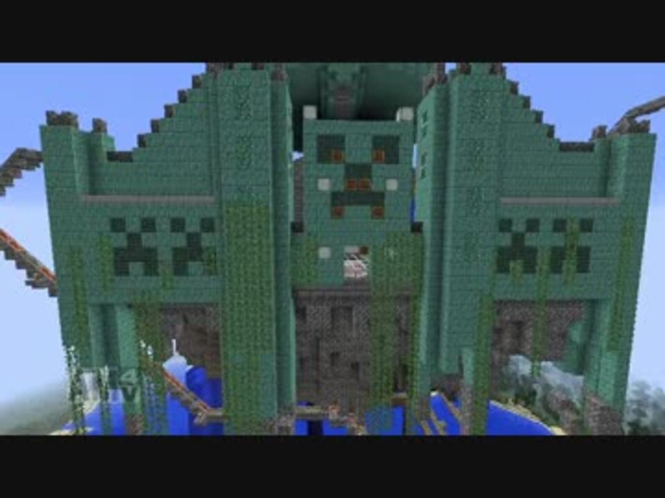 Minecraft このマップは間違ってるre Part 22 浮遊城紹介 ニコニコ動画