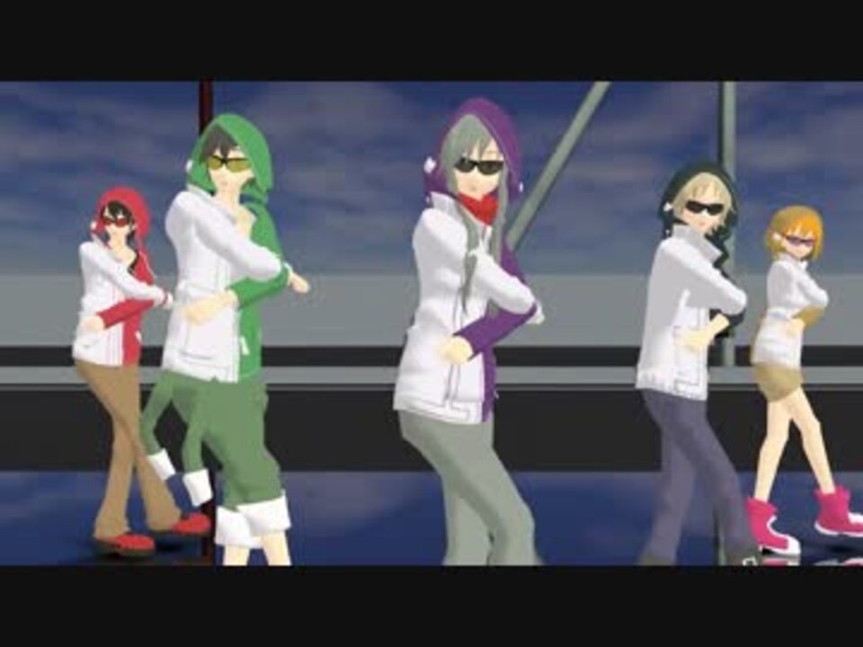 Mmdカゲプロ Dazeパーカーにグラサンして 交差点で 一騎当千 踊るっすよ ニコニコ動画